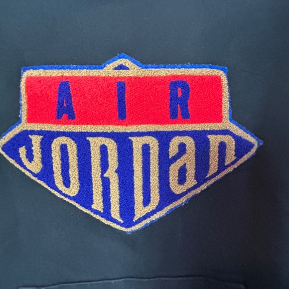 Air Jordan black pullover hoodie, size men's S - Picture 7 of 9
